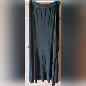 Chico's Asymmetrical Dark Blue Skirt